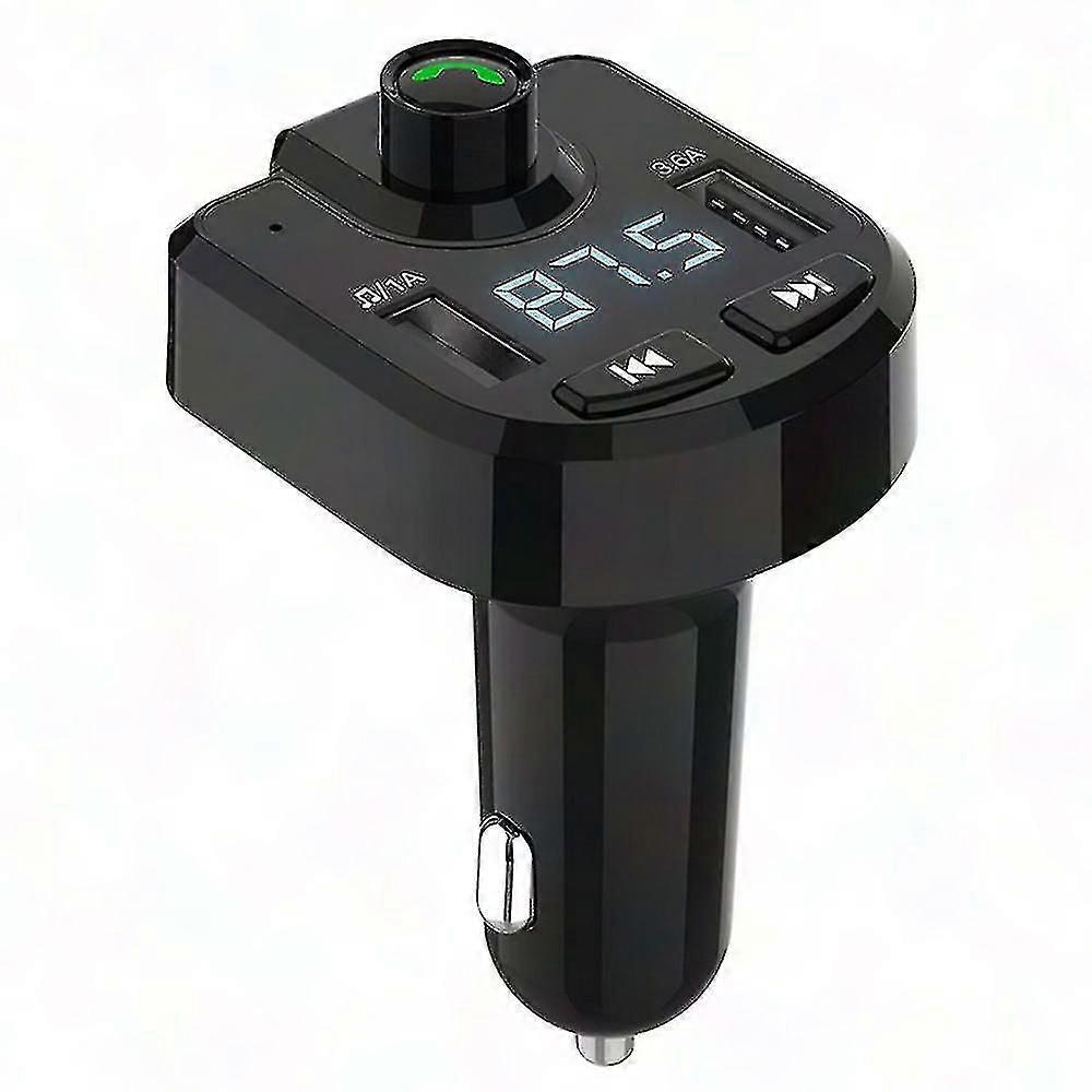 Bluetooth FM Transmitter Wireless Car Kit with Radio Receiver Adapter