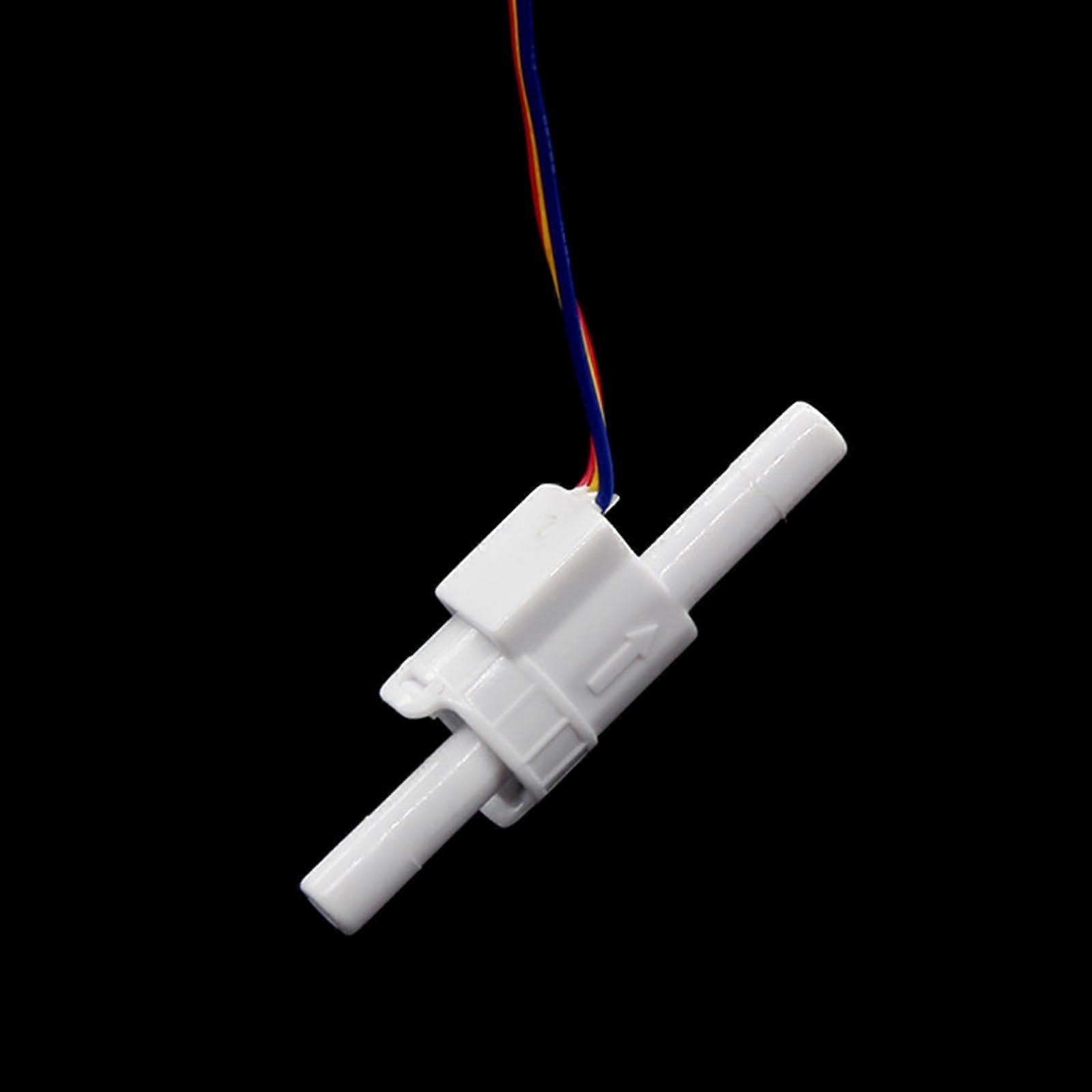 Liquid Flowmeter for Water Purifiers and Dispensers, G1/4 DN8, POM, 1.2mm Inner Diameter, Accurate Fluid Measurement