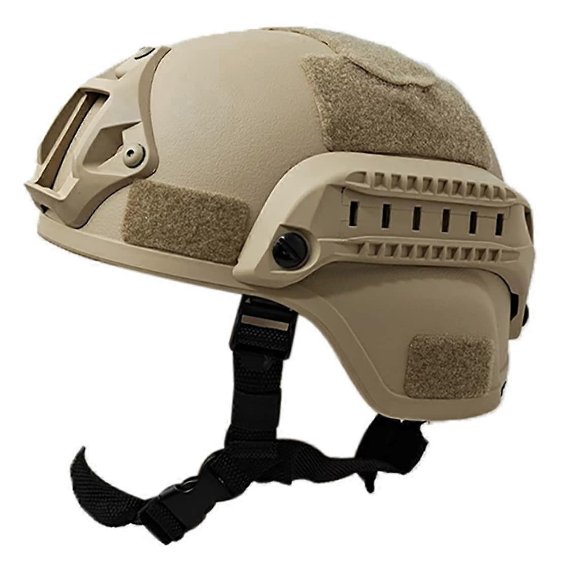Paintball Airsoft Fast Helmet Adjustable Maritime Helmet With Side Rail NVG Mount Bump Protected 22.0523.62 Sand Color