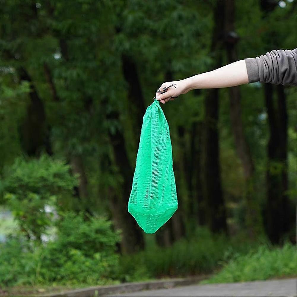 Nylon Foldable Fishing Net Bag - Compact & Portable for Anglers