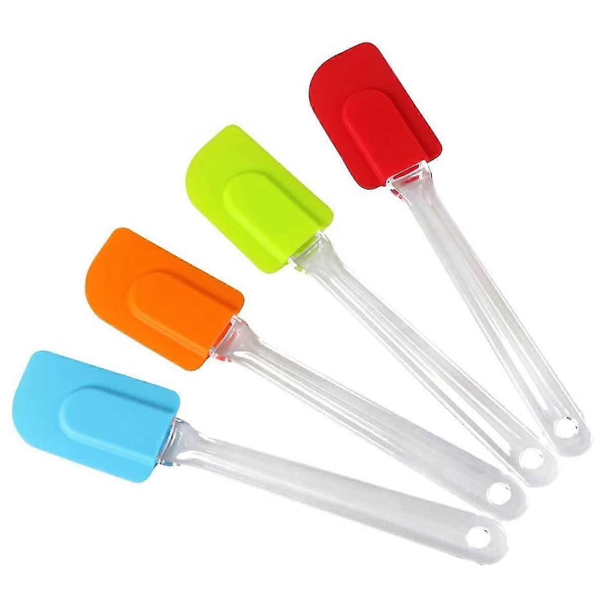4pcs silicone scrapers for kitchen