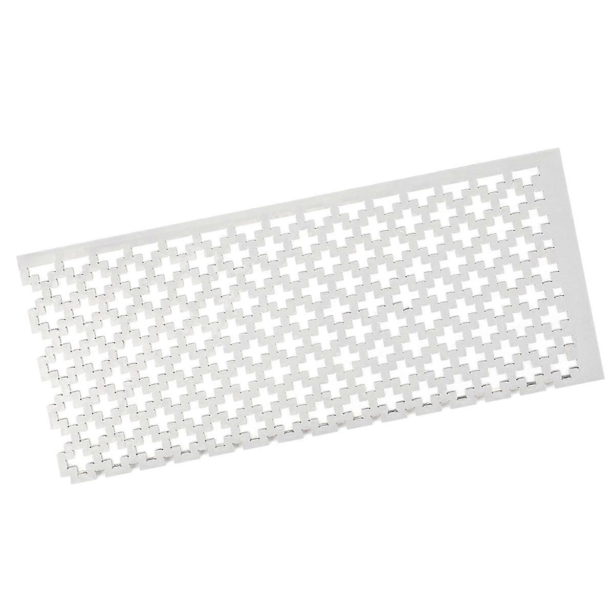 Painting Dotting Tool Ruler Of Beads Painting Ideal For Art Creation White 1Pcs