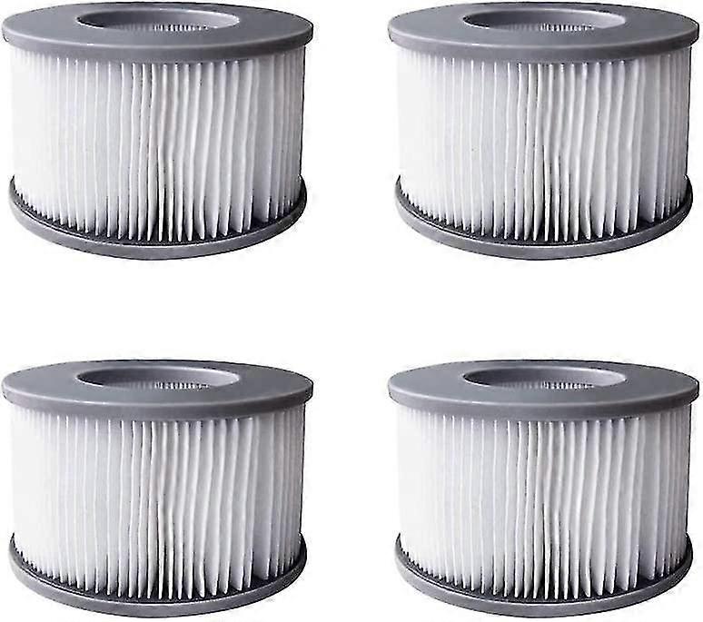 4pcs Hot Tub Filters for MSpa Inflatable Pools, Filter Cartridge Pump Upgraded Version for MSPA All