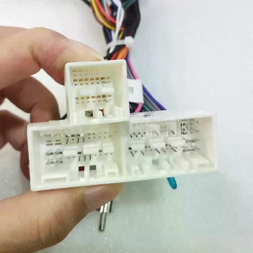 For KIA CEED/NIRO/RIO/SELTOS/SPORTAGE/HYUNDAIMistra Android Car Radio Canbus Decoder Wiring Harness Adapter Power Cable HY-SS-04