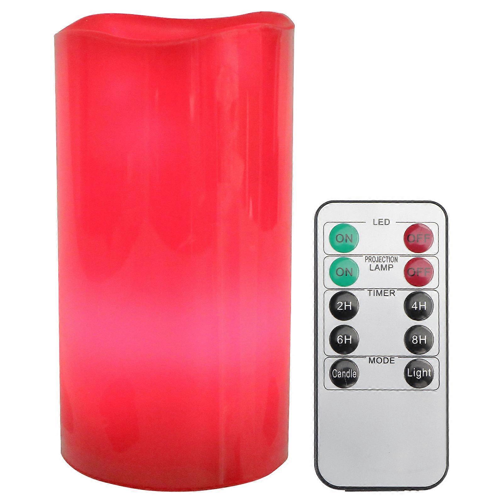 Valentine's Day Decor Shape Candle Projector Lamp for Decoration