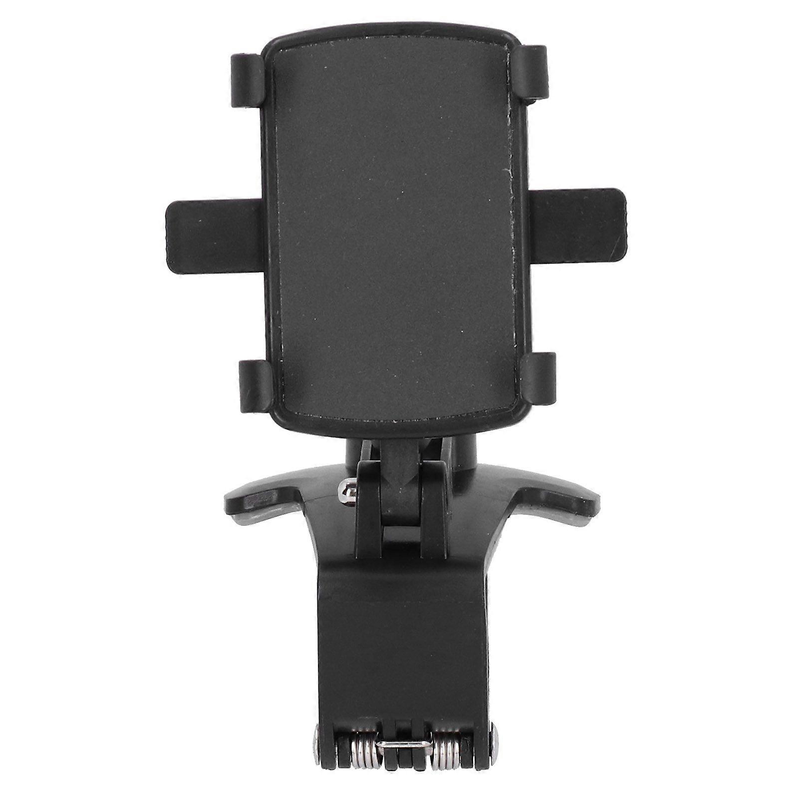 Car Phone Holder Stand Universal 360 Rotatable Dashboard Sun Visor GPS Bracket Clip