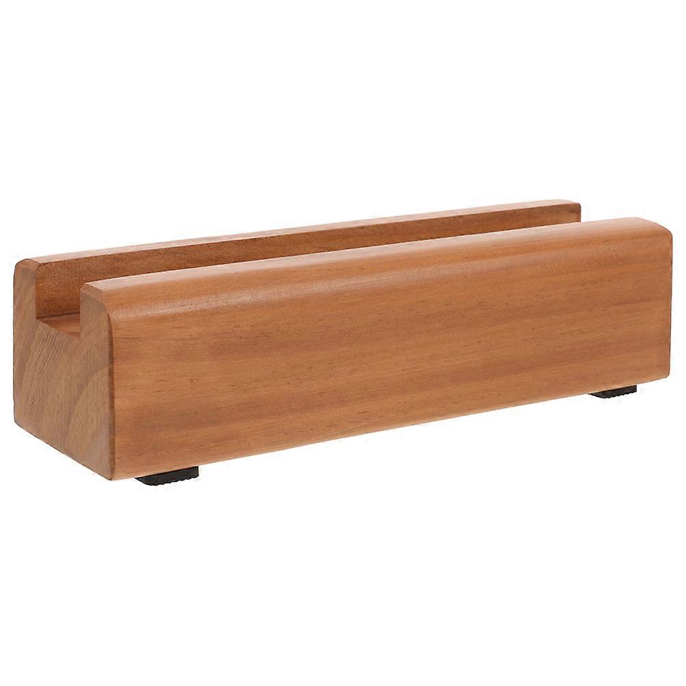 Brown Floor Mirror Stand for Mirror Support Holder Solid Wood