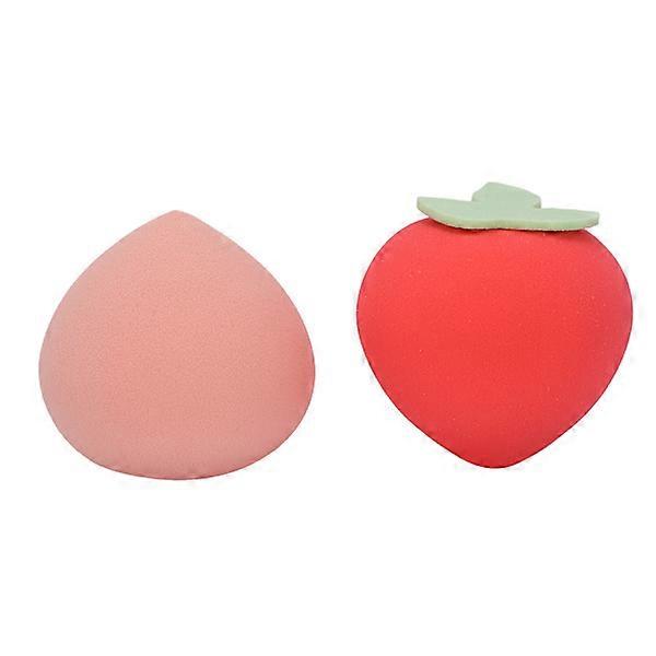 Makeup Sponges Cosmetic Fruit Shaped Set Blender
