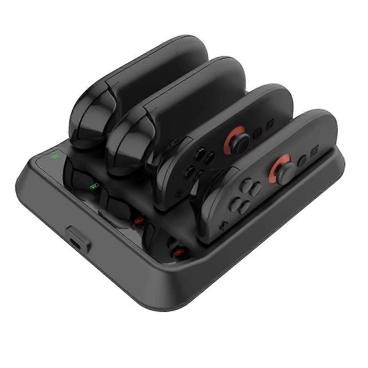 4 Slot Controller Charger Station, Compatible with for Accessories, Enhanced Charging Speed & Stabil