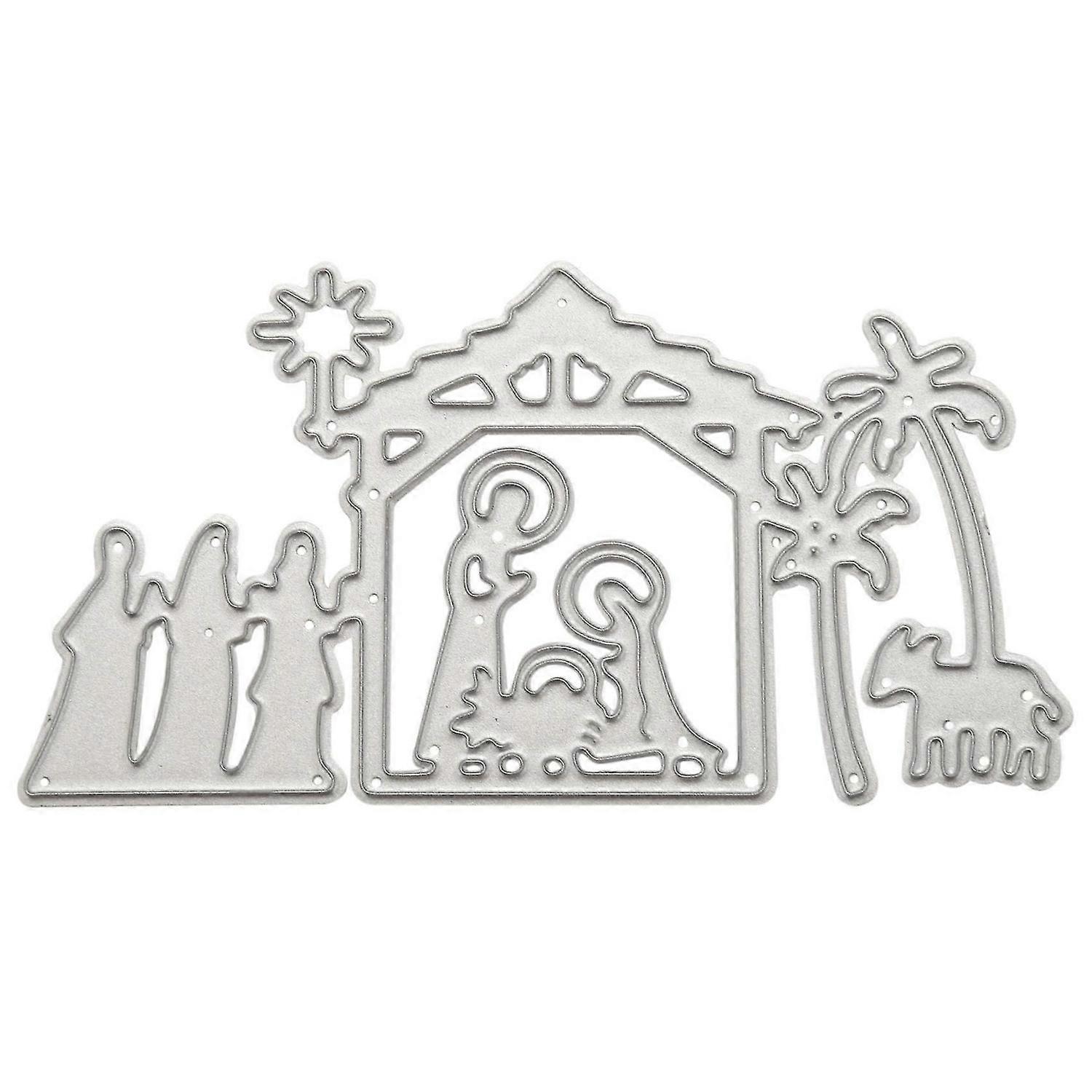 Cutting Dies Stencil Template Scrapbooking Embossing Machine Embossing Stencil Stencils, For Big Sho