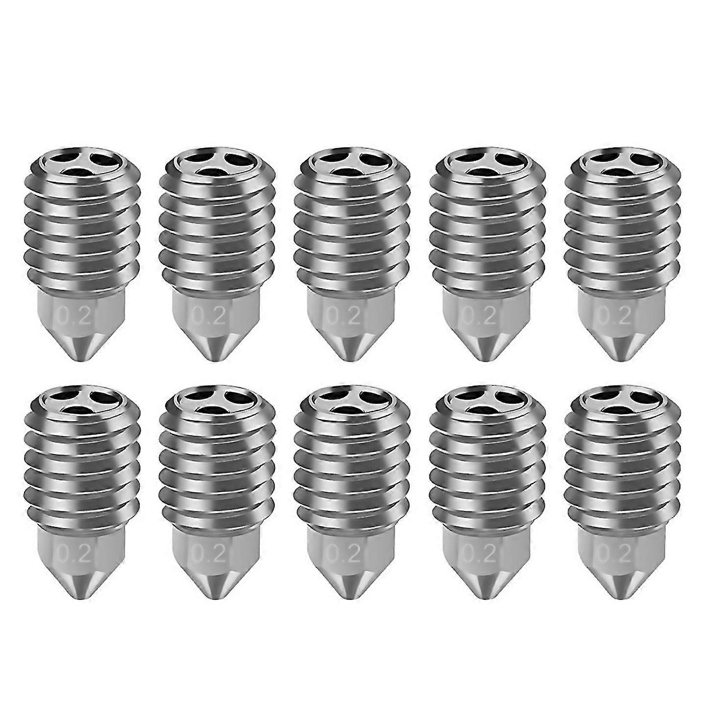 For X1 X1c P1s P1p Copper Plated Nozzle