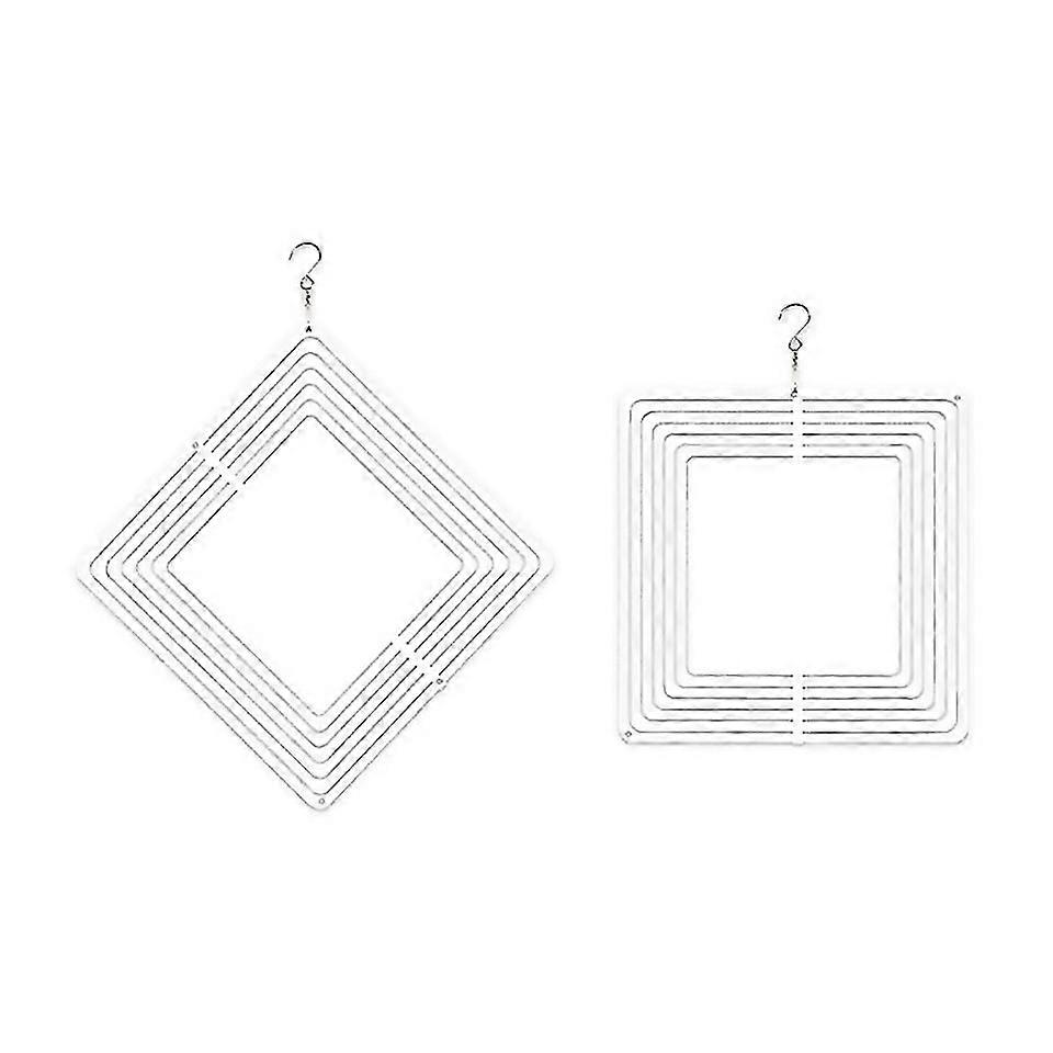 For 2pack Sublimation Wind Spinner For Yard Garden Indoor Ornaments