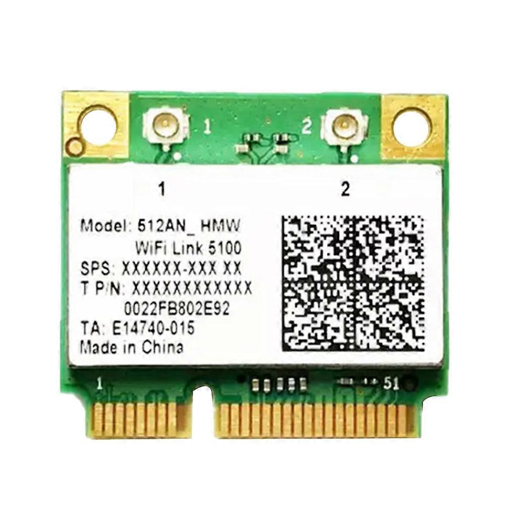 5100AGN WiFi Card 2.4G&5G Dual-Band 300Mbps MINIPCIE Wireless Network Card for DELL, ACER, ASUS, Toshiba Hasee Laptops