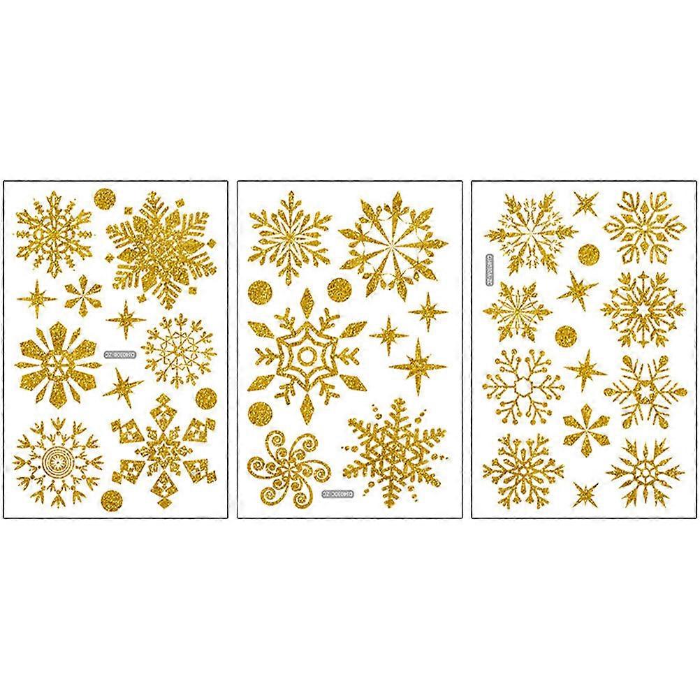 Static Cling Window Sticker Suitable For Glass Surface 12 Sheets Rectangular Shape Easy To Remove And Reapply For Living Room