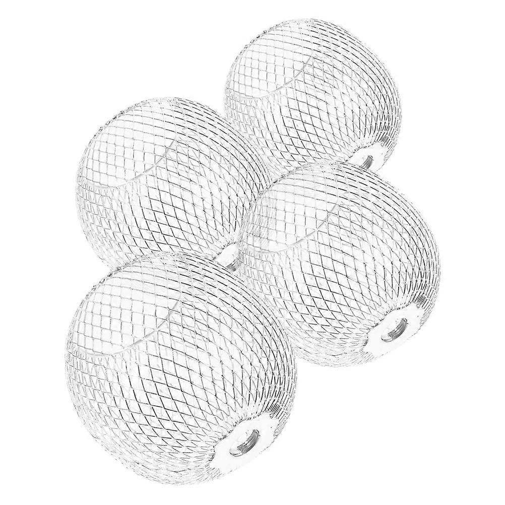 12 Pcs Spherical Wrought Iron Lampshade Light Cover For Dining Areas With A Unique Craft Design Providing Atmosphere Enhancement And Bulb Protection