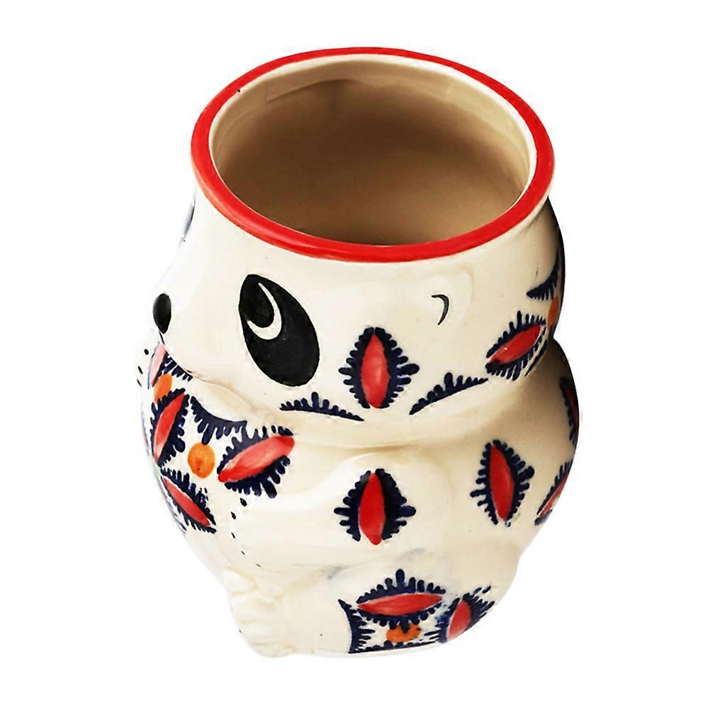 Lovely Panda Shape Ceramic Cocktail Cup for Bar Use 1Pcs Stylish Design