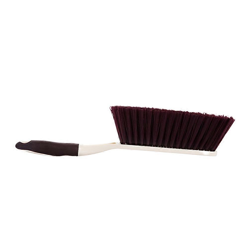 3Pcs Bed Cleaning Brush Anti-Static Brush with Long Handle Brown