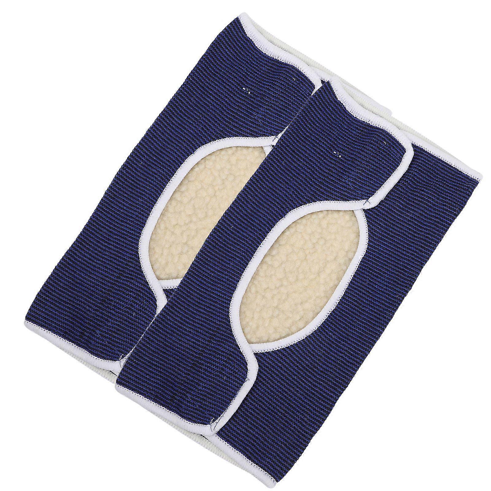Dark Blue Knee Protector knee for Protection Use 4Pairs Warm Elastic Covers