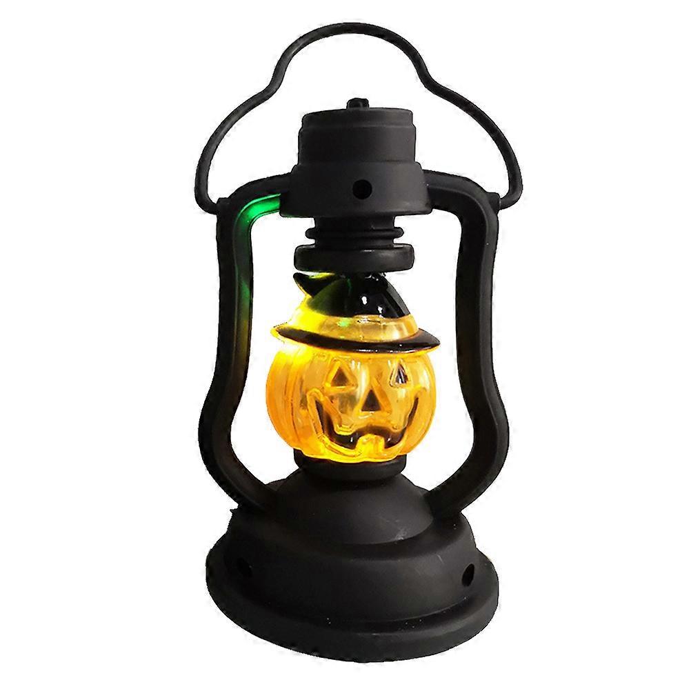 Pumpkin Handle Light LED Colorful Night Light for Halloween 2Pcs