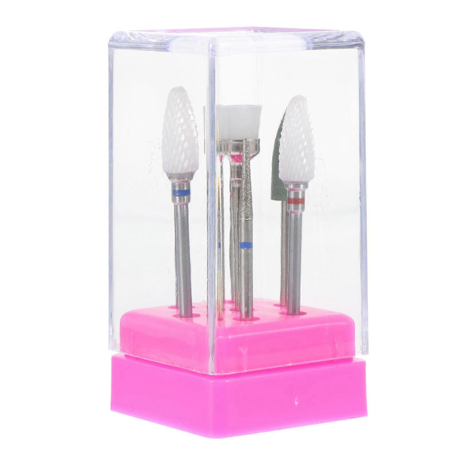 Nail Art Polishing Bits 14 Pcs Creative Sanding Bits For Nail Salon And Home Care Assorted Color