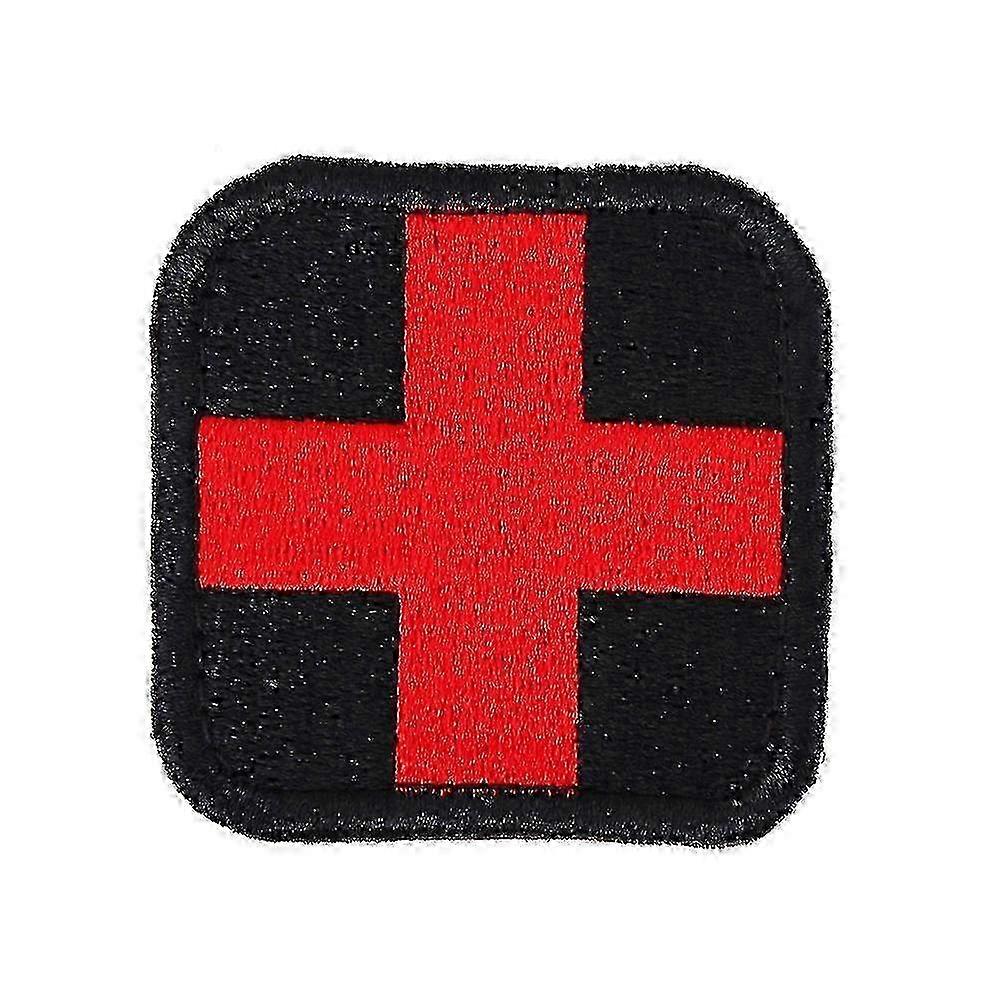2026 Medical Cross Hook&loop Patch for DIY Clothing Decoration