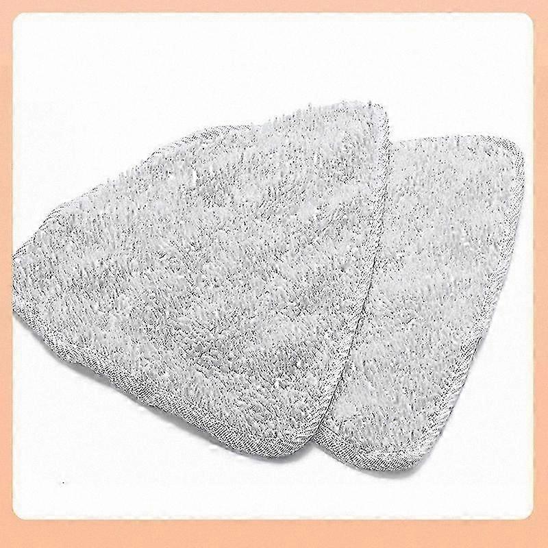 Reusable Microfiber Cleaning Pads - 6-Pack Floor Mop Covers for Steam Mops