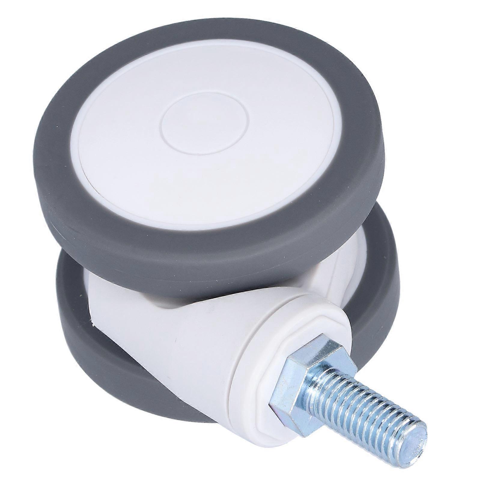 3in TPR Universal Caster Wheel M12 Threaded Stem Office Chair