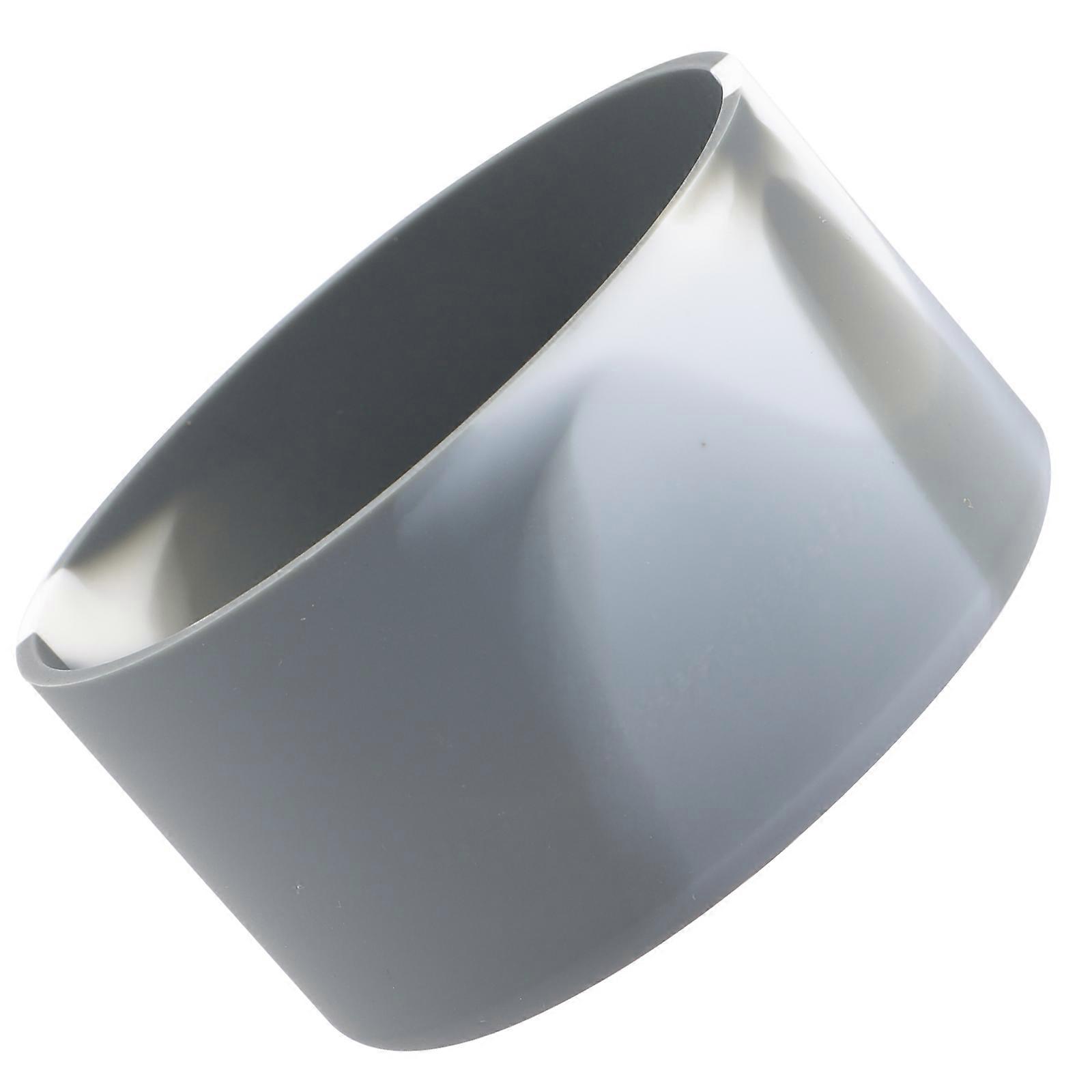Silicone Bottle Protector Boot for Glass Cup and Bottle Light Grey Non-Slip Durable Easy to Clean 1Pcs