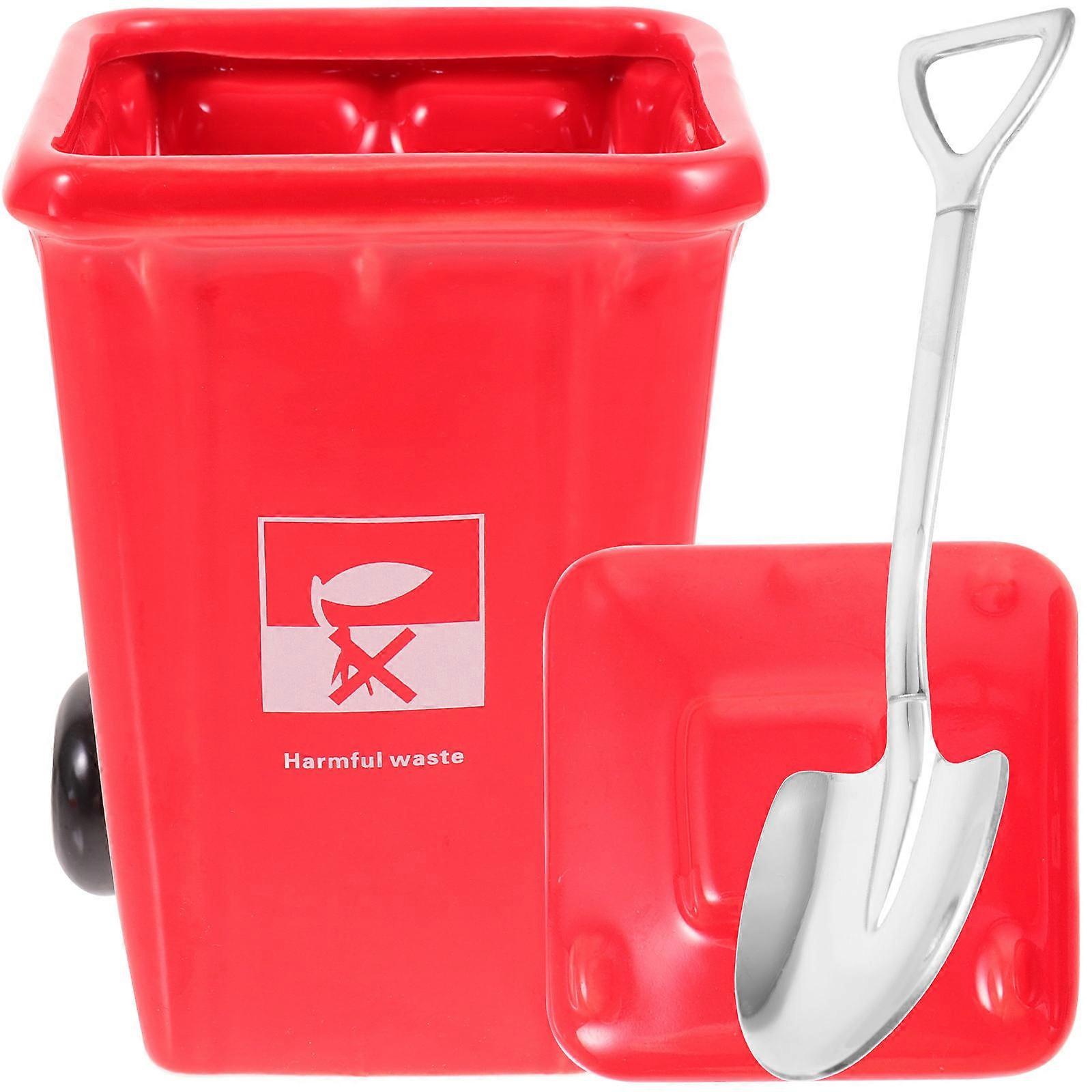 Daily Use Drink Cup Bin Coffee Mug with Lid 3Sets