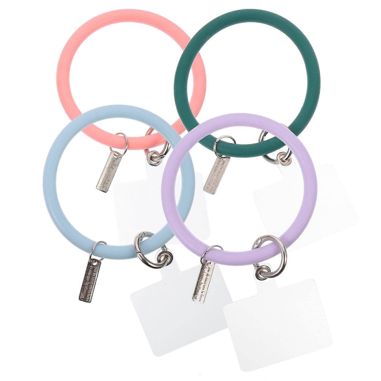 Assorted Color Phone Lanyard Circles Strap for Anti-Lost Use 20Pcs
