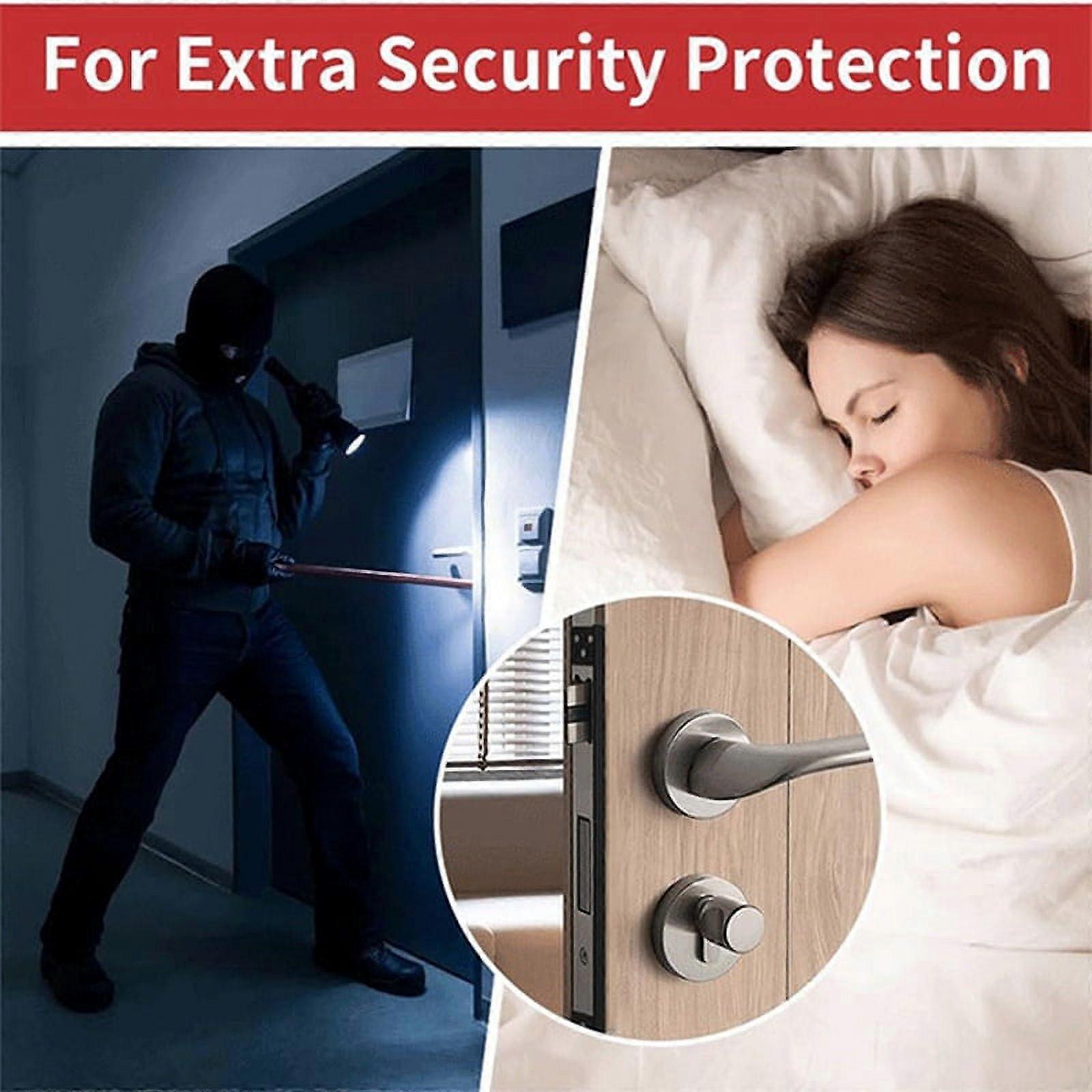 Door Latch Shield Plates, Outswing Door Security Protector, Door Latch Guard, Cover to Block 7 inch