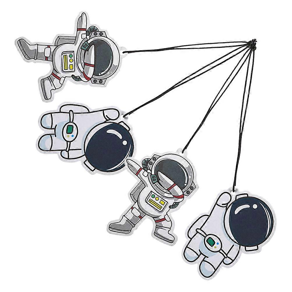 Car Mirror Hanging Accessories Astronaut Diffuser Car Scented Cards 8Pcs