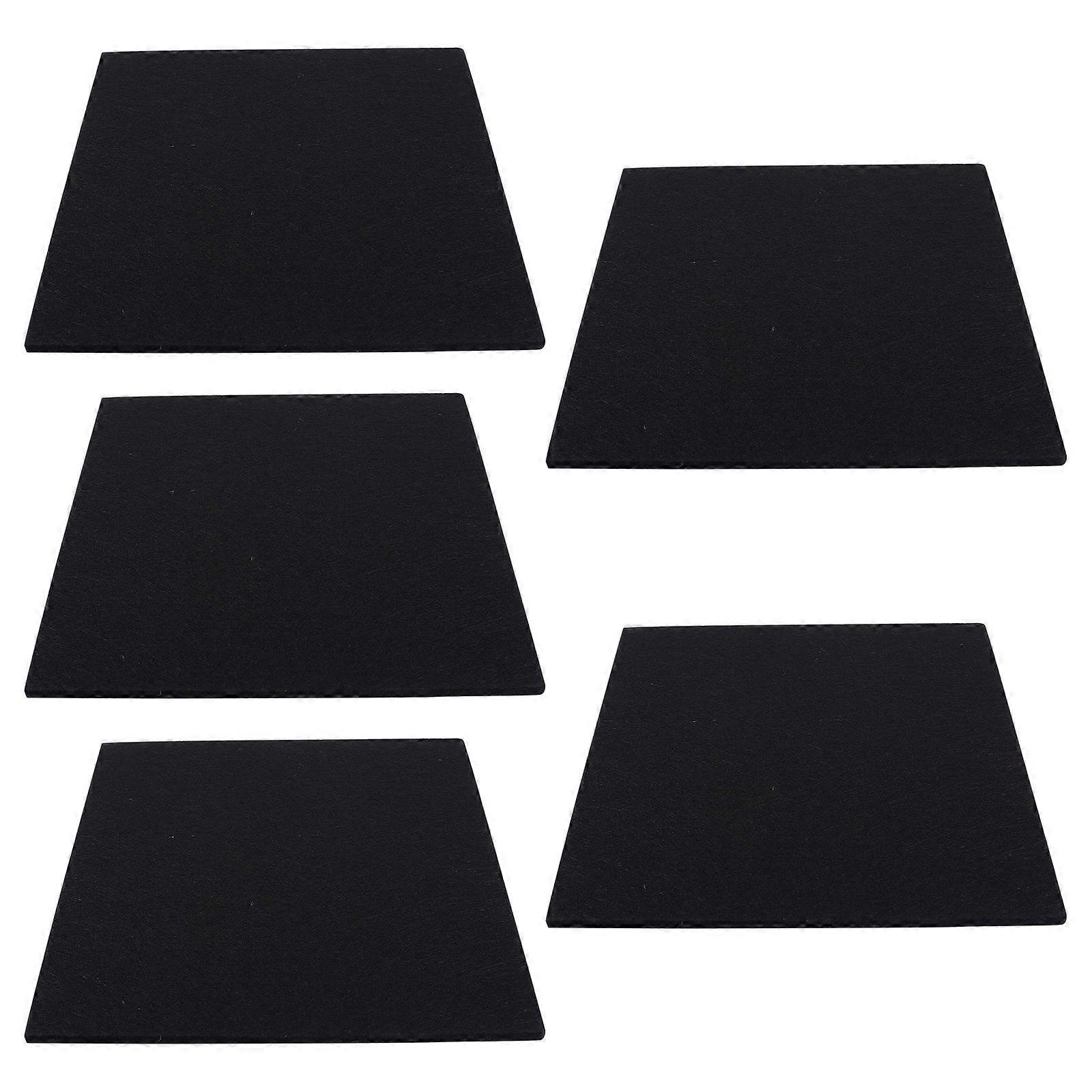Practical Felt Panel Acoustic Absorption for Ktv 10Pcs Black Color