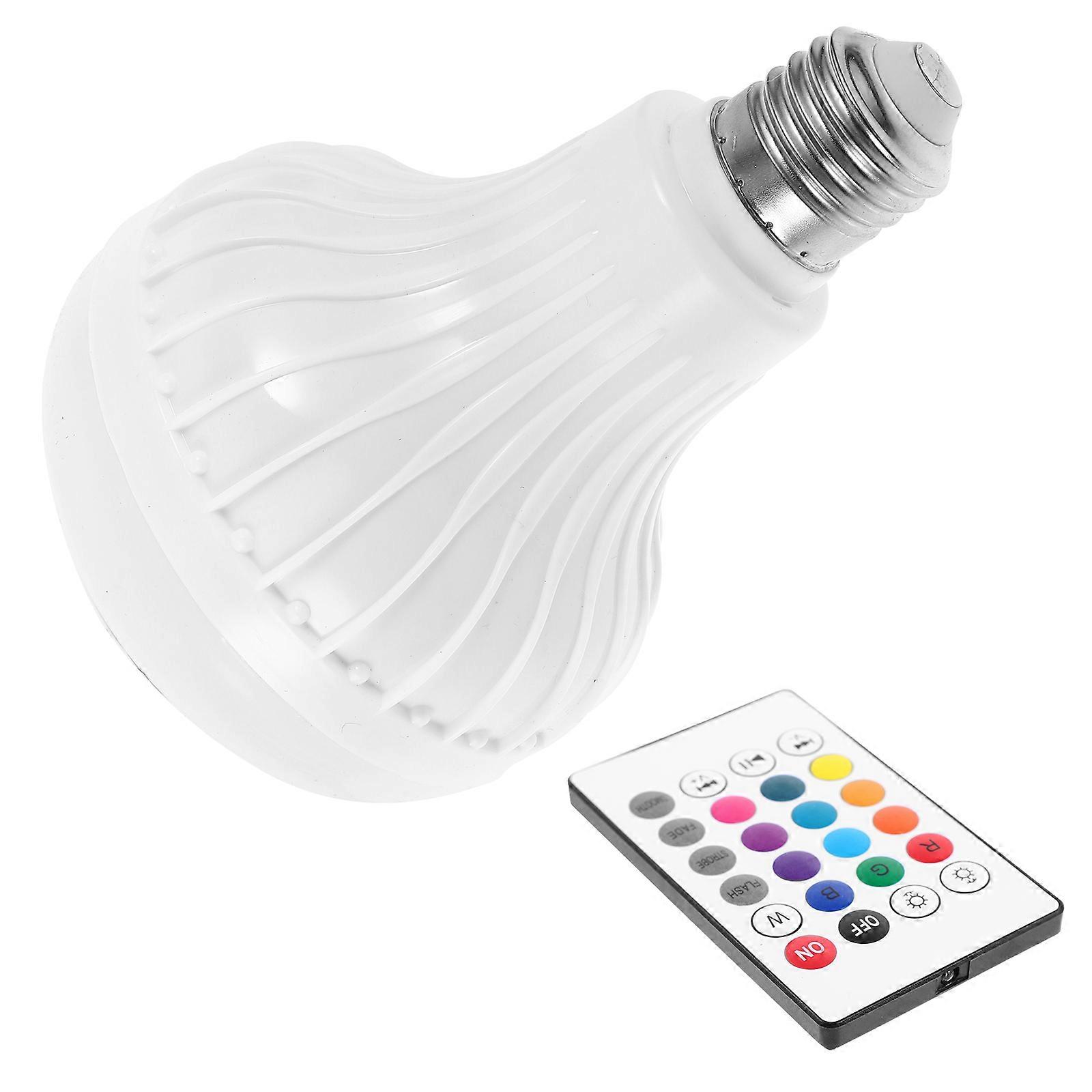 LED Light Bulb Smart LED Bulb Speaker Rgb Color Changing 3Pcs Pack