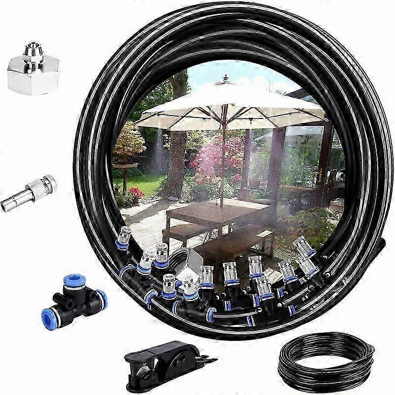 2025 Latest Model Mission System, 10M Irrigation System Outdoor Misting System Cooling System Ideal for Gaze