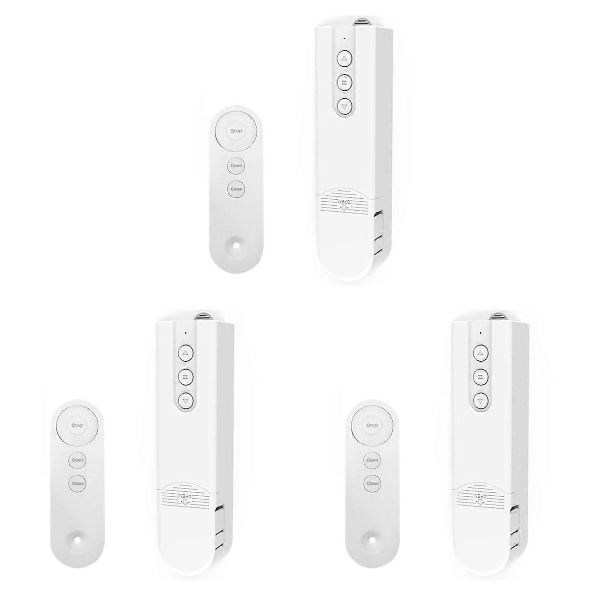 3X Tuya ZigBee Smart Blind Motor Driver+Remote Control Automatic Electric Roller Shutter Shadows Lif
