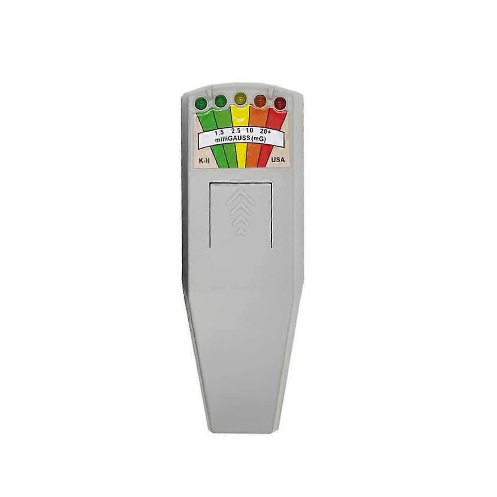 Electromagnetic Field Radiation Tester Meter Handheld EMF Gauss Meter 5 LED for Safety