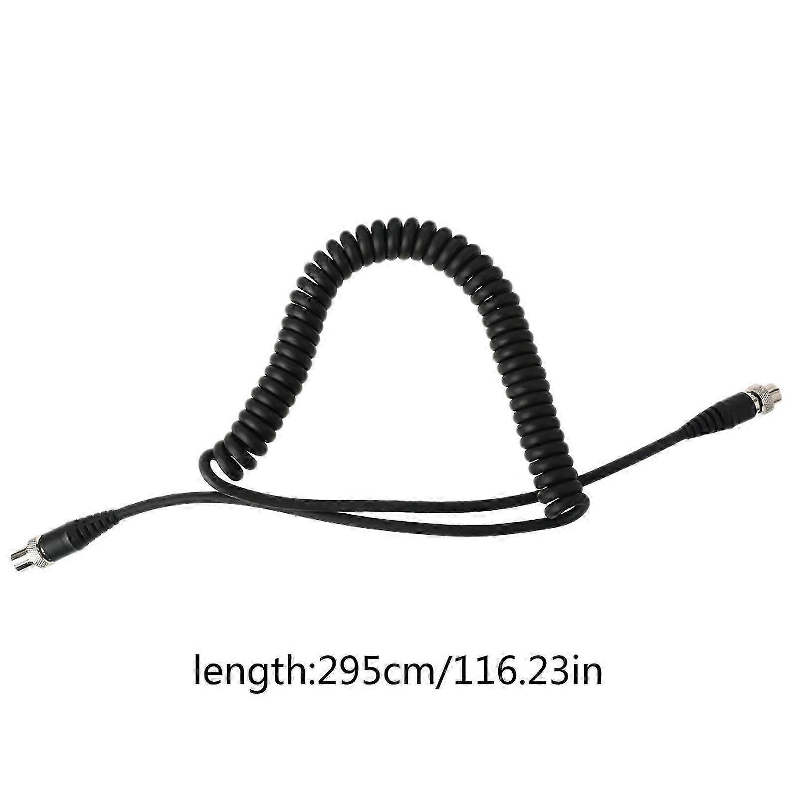 Spring power cable for GFX metal detectors flexible and durable