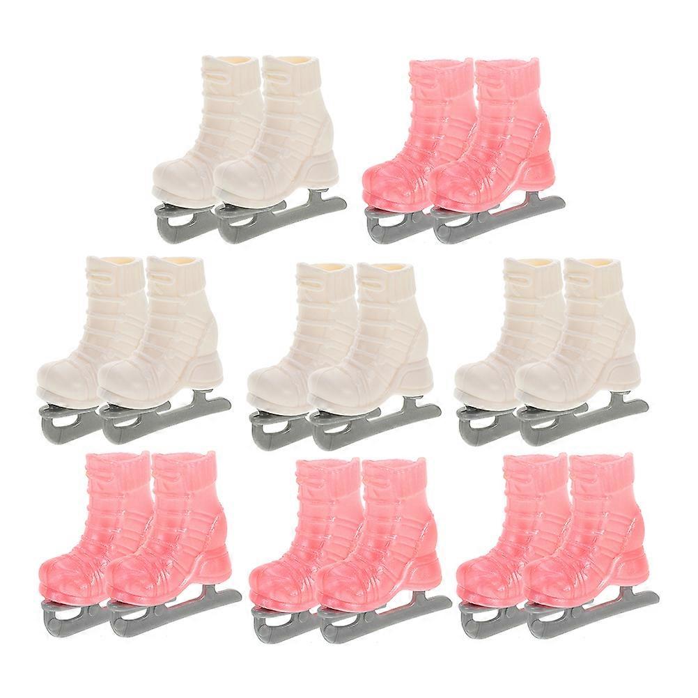 Doll Roller Skates Cute Mini Skates for Decoration 40Pairs