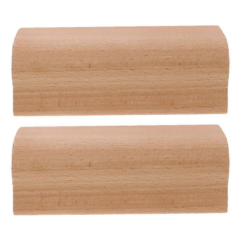 Guitar Fret Leveling File Wood Tool for Precision Fingerboard Leveling 2Pcs
