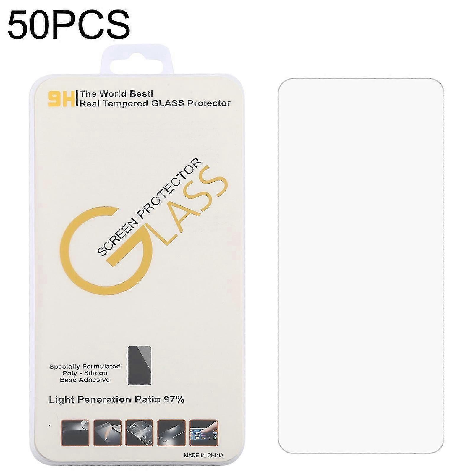For Cubot Max 3 50 PCS 0.26mm 9H 2.5D Tempered Glass Film For Cubot Max 3 (50 PCS)