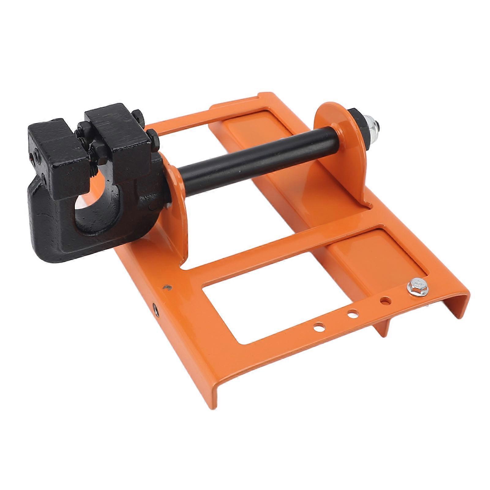 Vertical Chainsaw Mill 200x145mm Iron Portable Orange Guide