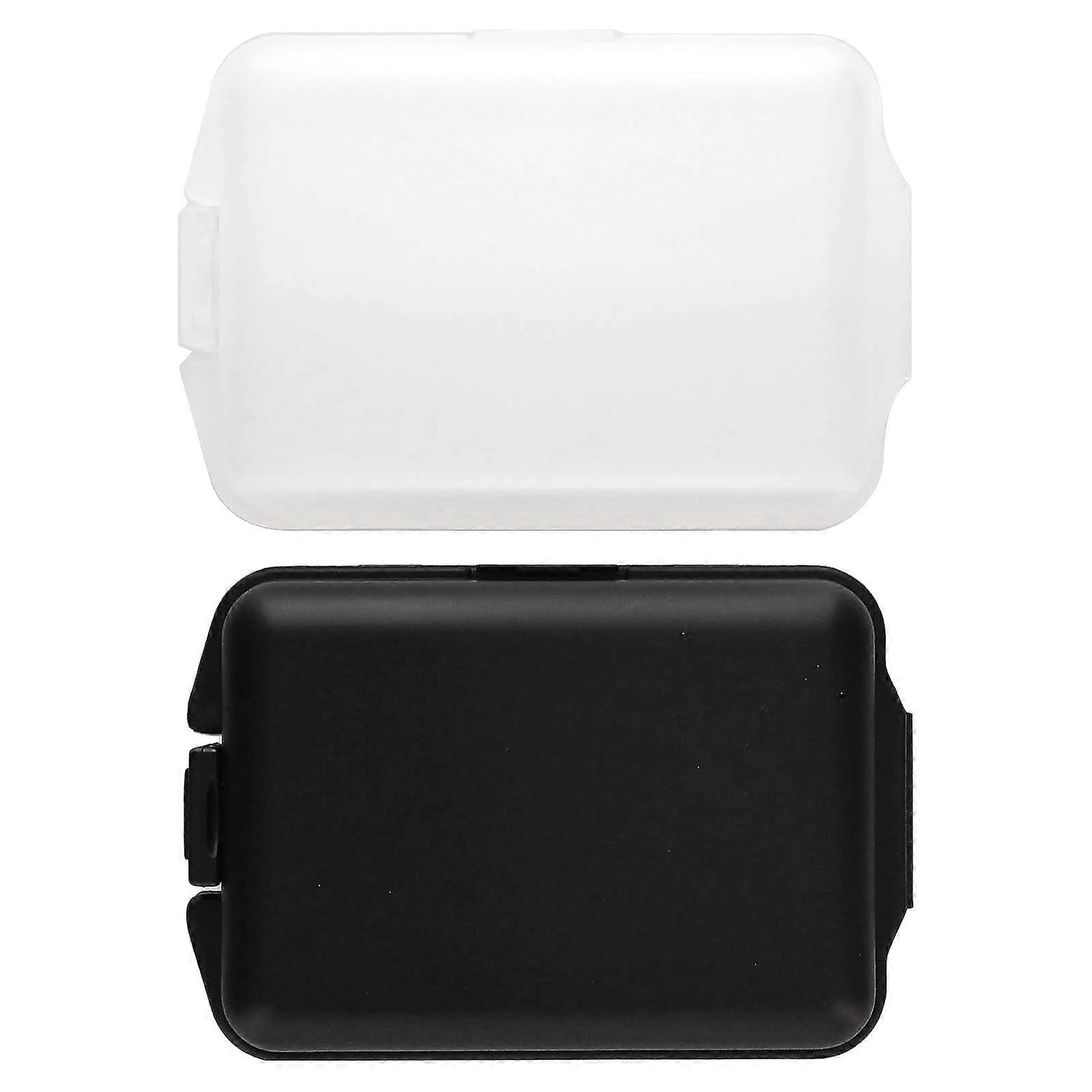 Solid Medication Dispensing, Black & White, 2 Count