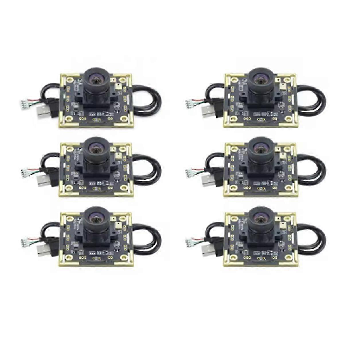 6Pcs Ov2710 100 Degree Camera Module for Autodarts Scoring System,Camera Module,with 3 Meters Cable