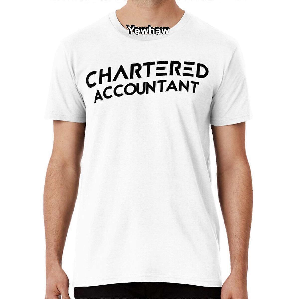 Expert-comptable Noir Typographie Cadeau T-shirt Comptabilité Drôle Comptable