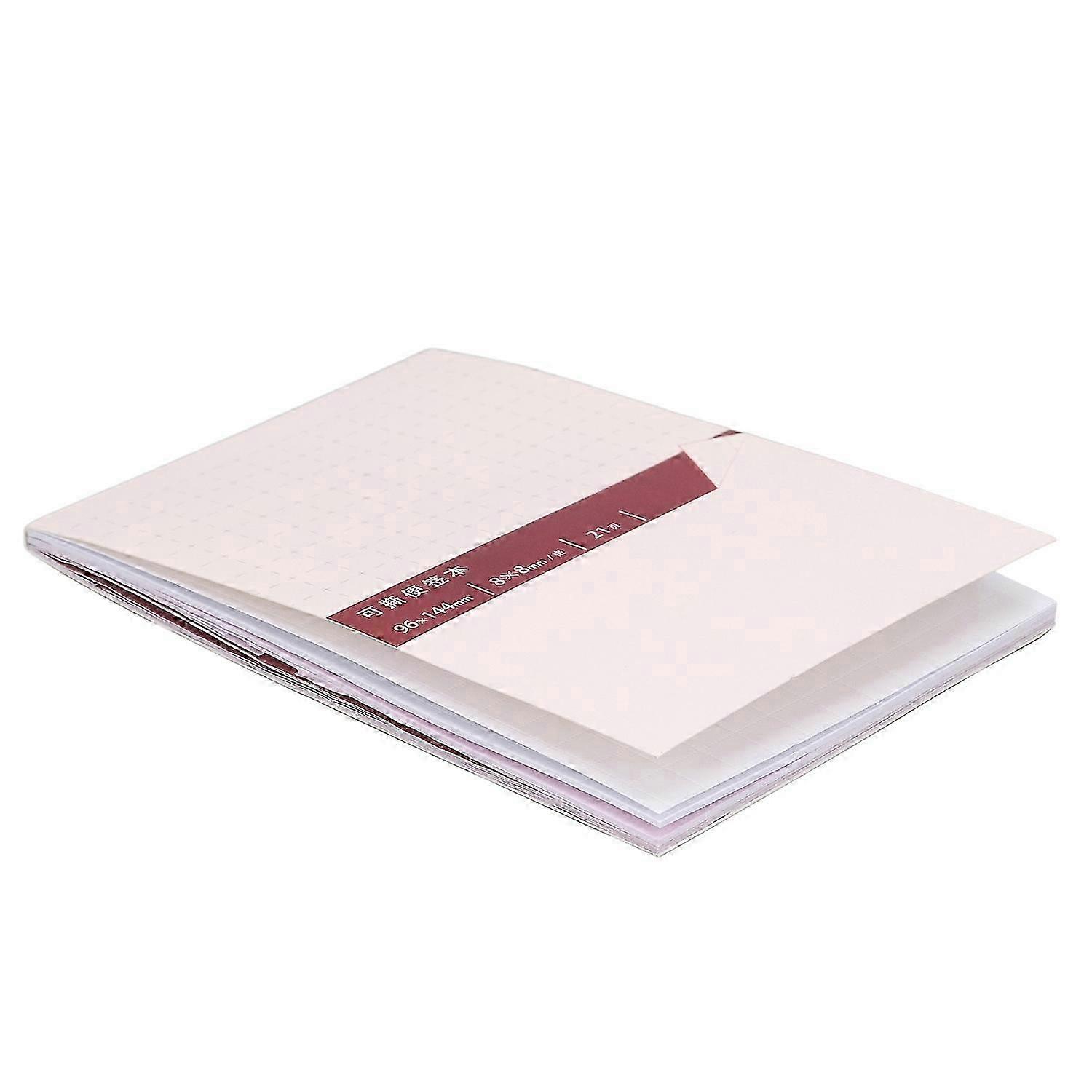 Notepad 8mm Spacing 21 Pages Gradient Inside Pages Removable Good Viscosity Study Error Correction M