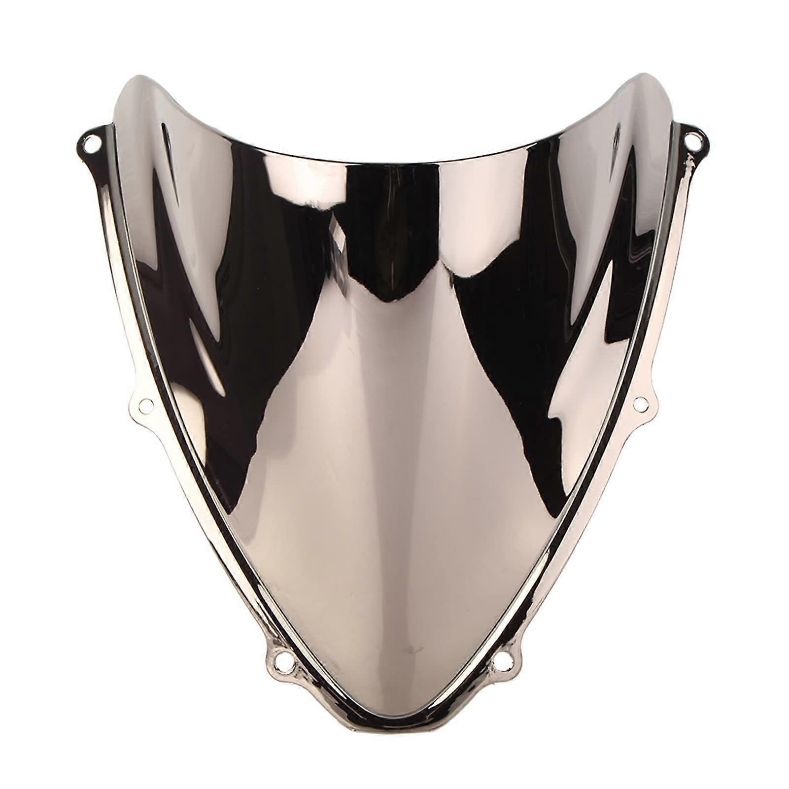 Windshield For GSXR600 GSXR 750 K6 2006 2007 Double Bubble Windscreen Silver