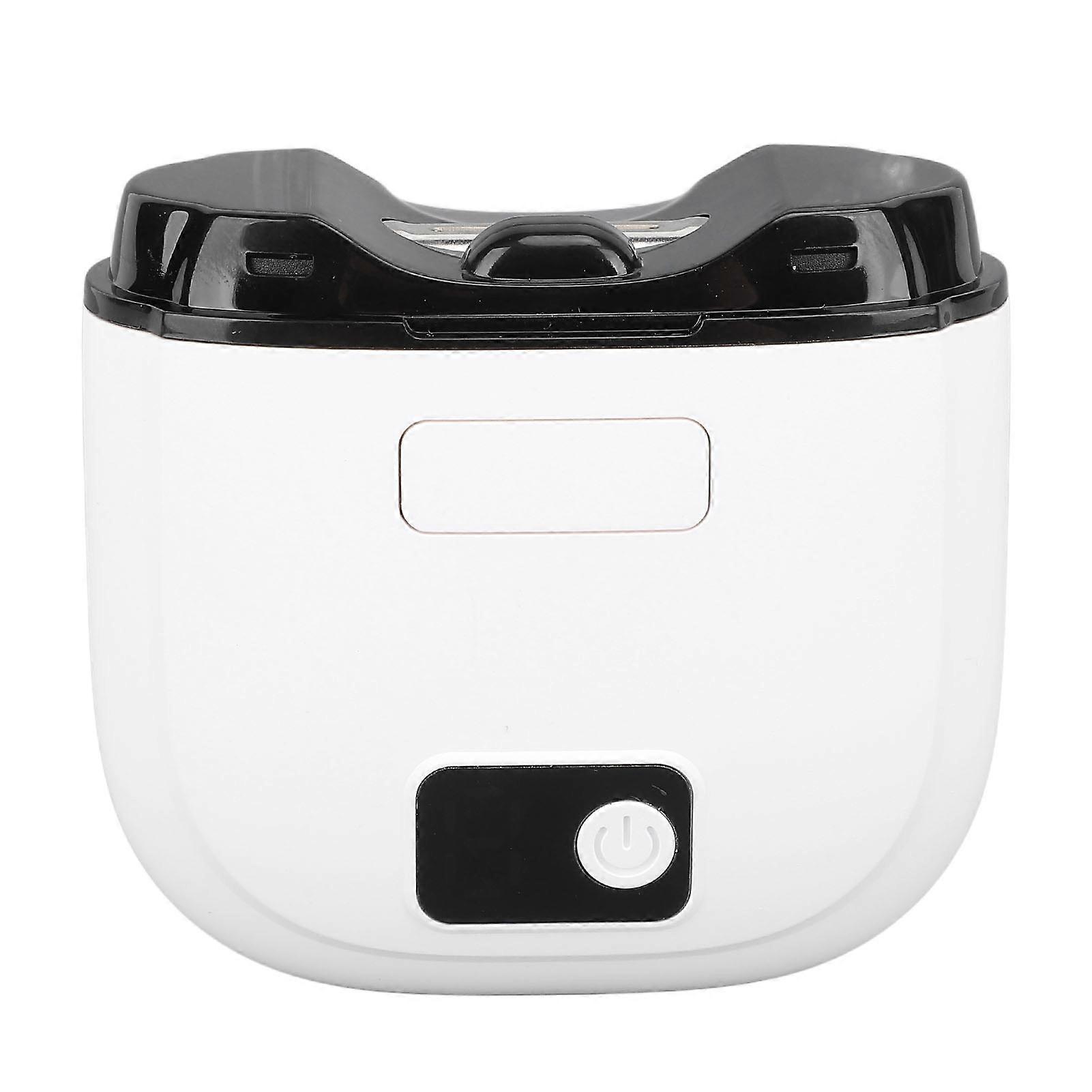 Electric Nail Clipper with 3 Speed Levels Low Noise Automatic Fingernail Trimmer Nail Grinder White 