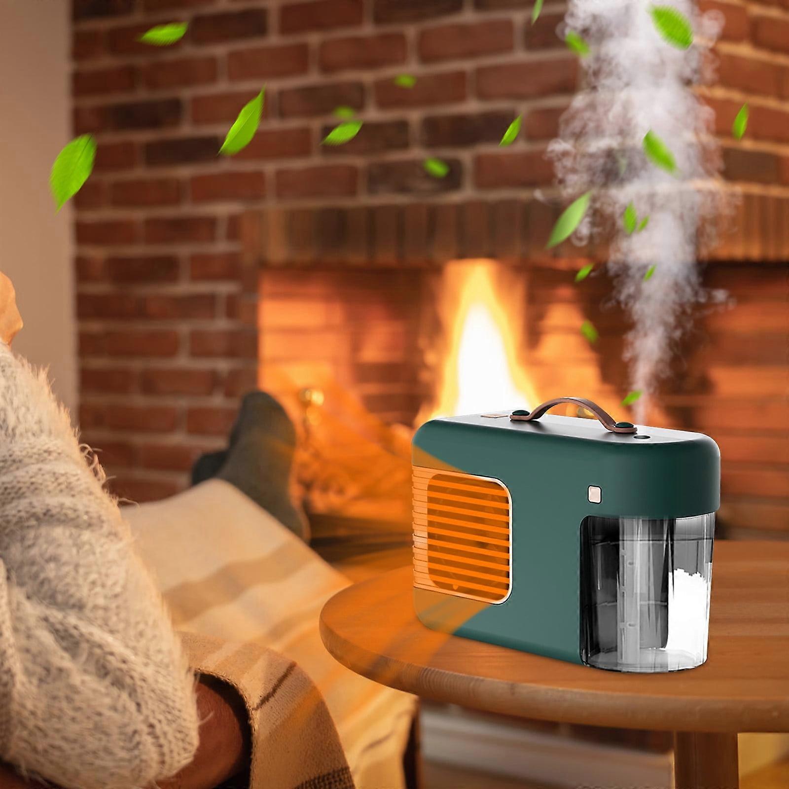WQQZJJ 3-in-1 Portable Heater, Humidifier And Small Area Light With Heated Steam And RGB Lights Home Essentials Clearance!