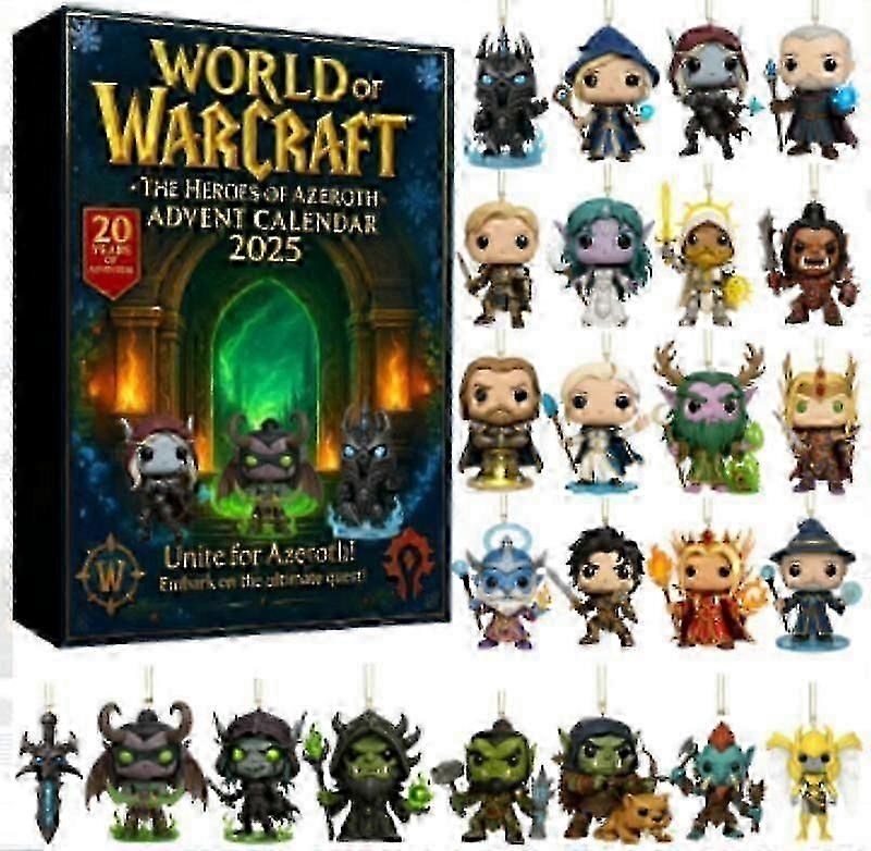 World of Warcraftアドベントカレンダーブラインドボックスクリスマスツリーデコレーション